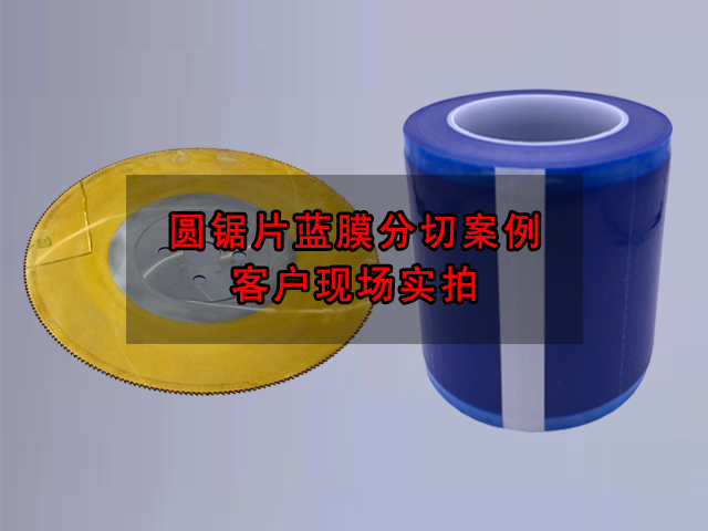 圓鋸片藍(lán)膜分切案例